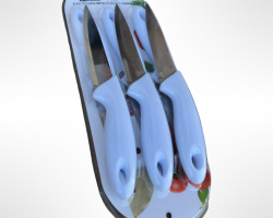 طقم سكاكين فواكه تيفولينا 6 قطع Tefolina